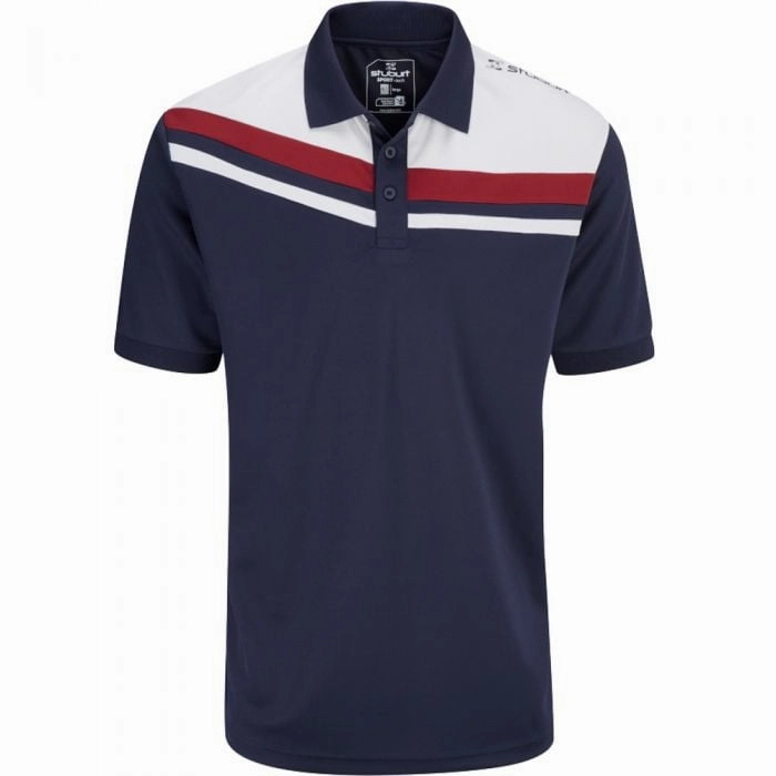 Stuburt Leckford Polo Shirt - Midnight Functional Wear Relaxed Armhole Cut