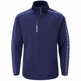 Minimalist Style foldable Stuburt Radar Thermal Fleece - Midnight Marl
