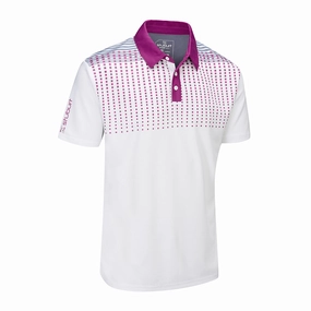 Simple and Chic Stuburt Sport Tech Whixley Polo Shirt - Plum