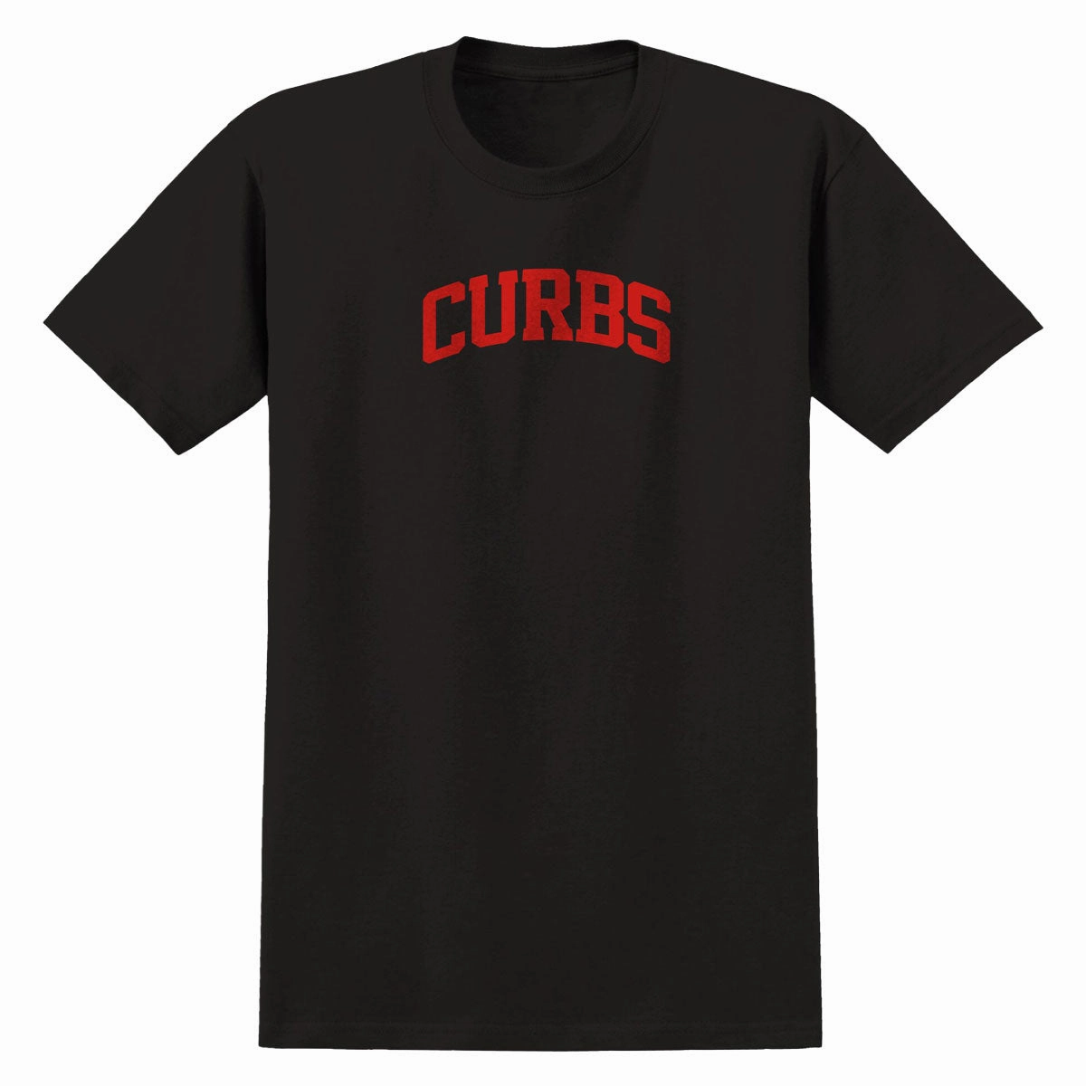 Trendy Basics No Fade Technology Real Curbs T-Shirt - Black/Red