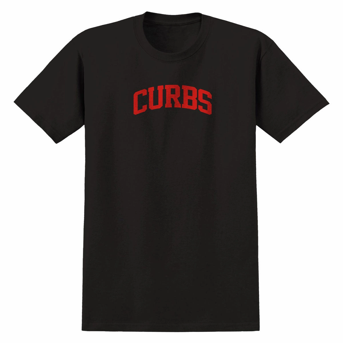 Real Curbs T-Shirt - Black/Red Basic Top UV protected