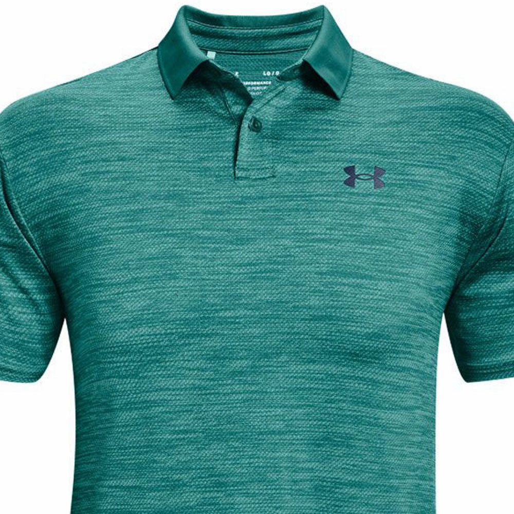 Under Armour Performance Polo Shirt 2.0 - Cerulean/Academy Casual Layer Look