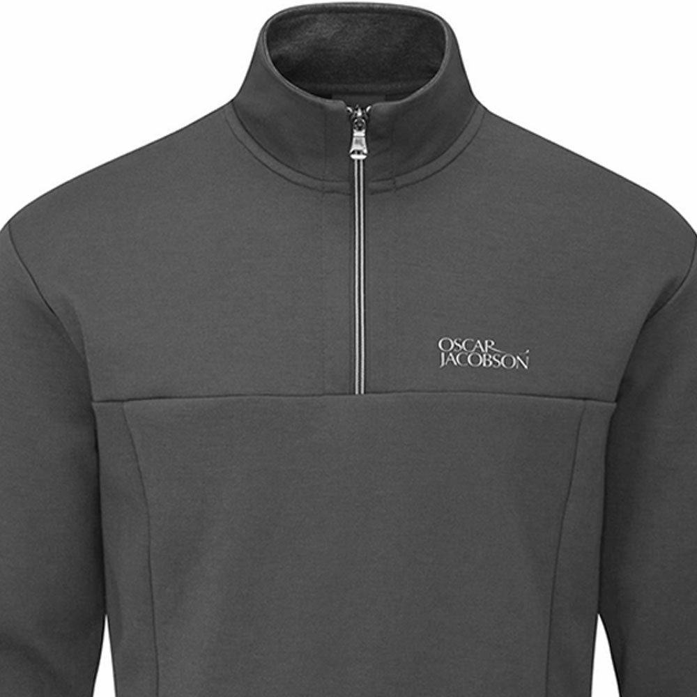 Oscar Jacobson Hawkes Tour II Midlayer - Pewter Gift worthy Outdoor Ready
