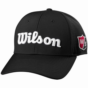Wilson Performance Mesh Cap - Black Go Outwear daily accessory