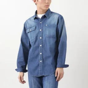 Edgy style Abrasion Resistant Edges FREEMANS SPORTING CLUB / Great Jones Denim Shirt