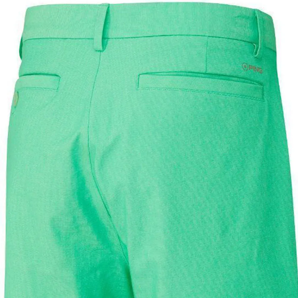 Beach Vacation Compact Storage Pocket Ping Ashcroft Shorts - Grasshopper Green