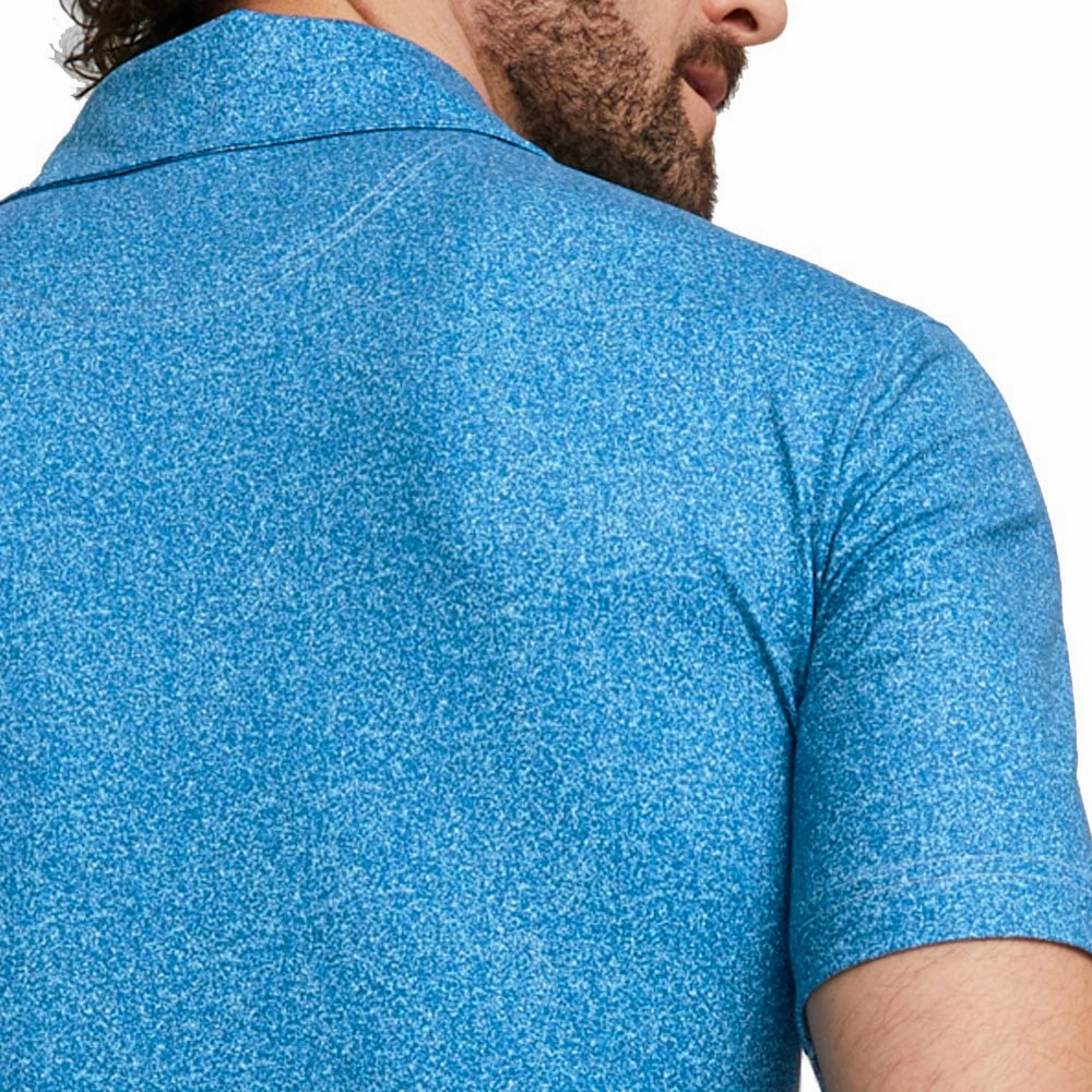 Puma Cloudspun Primary Polo Shirt - Lake Blue Casual Layering Lightweight Comfort