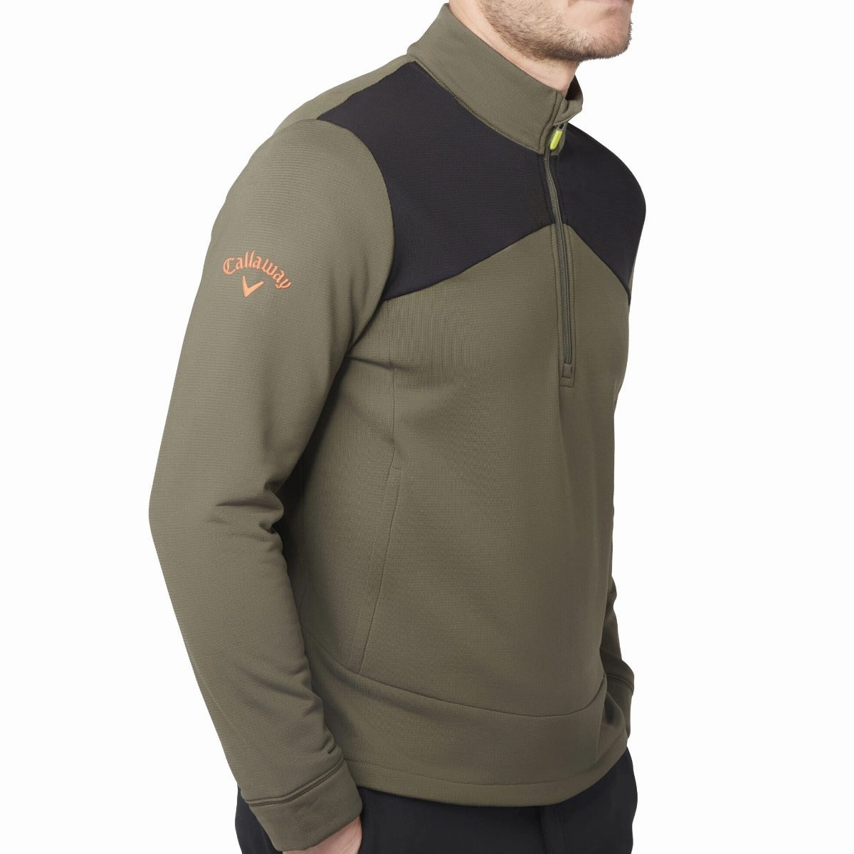 running suitable tie dye Callaway High Gauge Aquapel Fleece - Black Lichen
