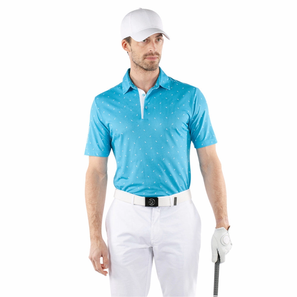 Trendy Piece Value for Money Galvin Green Miklos Polo Shirt - Aqua