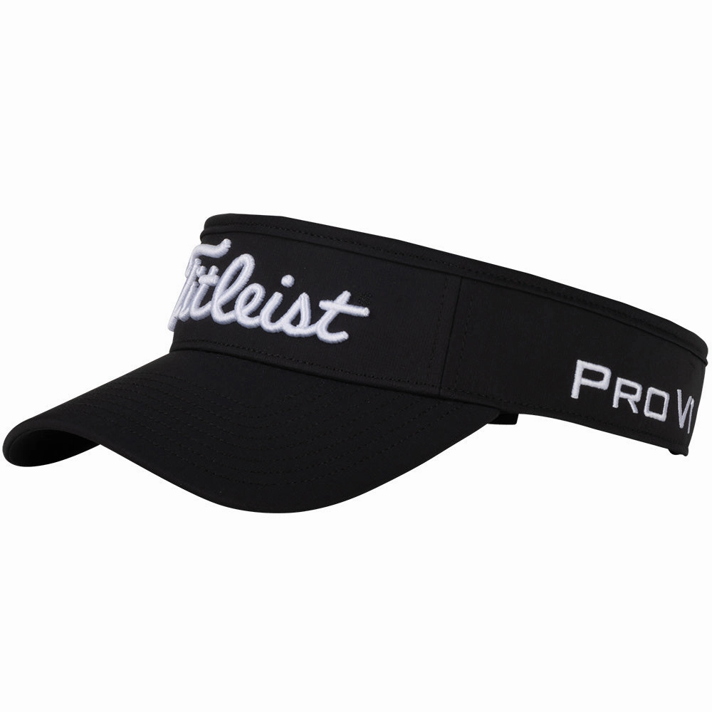 Titleist Tour Performance Visor - Black/White Outfit Highlight
