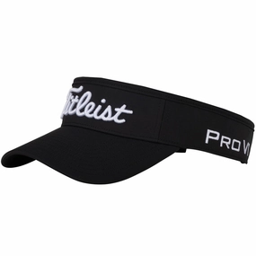 Titleist Tour Performance Visor - Black/White Outfit Highlight