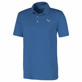 Comfortable Stretch Urban Fashion Look Puma Rotation Polo Shirt - Star Sapphire