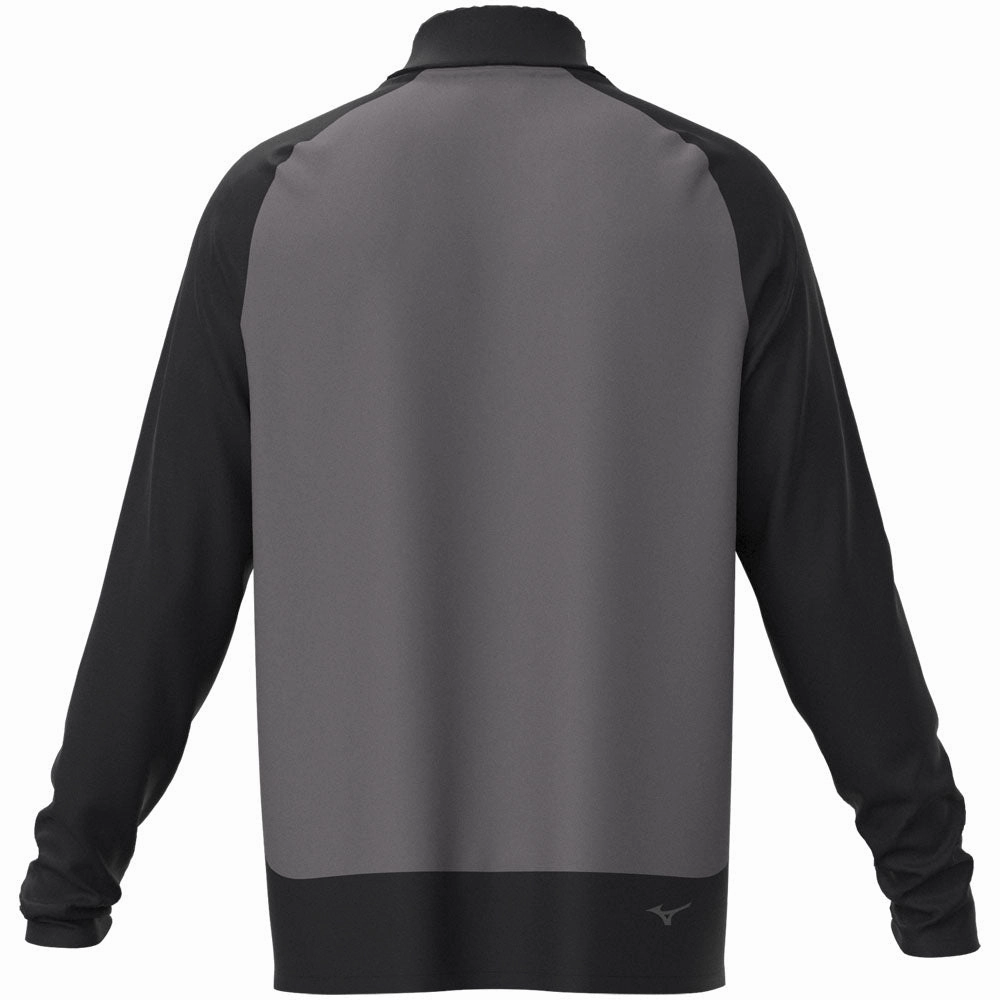 Mizuno Contrast 1/4 Zip Pullover - Black product development
