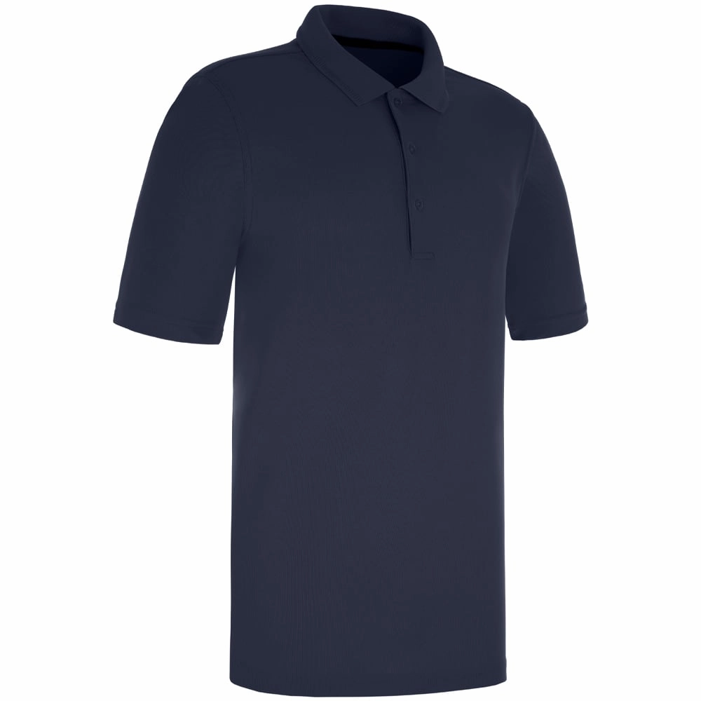ProQuip Pro Tech Plain Polo Shirt - Navy Fashionable Casual Layer Look