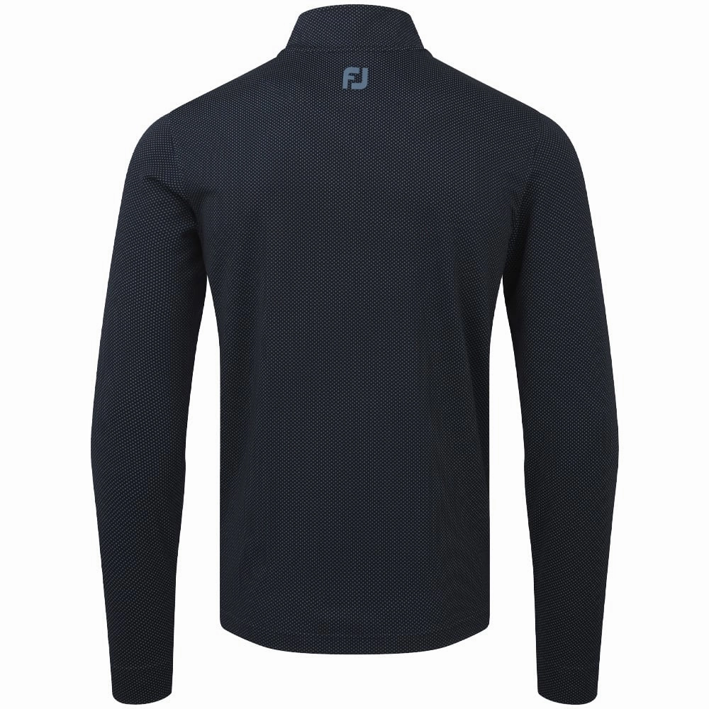 FootJoy ThermoSeries 1/2 Zip Pullover - Navy/Slate Backpacking Essential mountain style