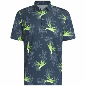 adidas Oasis Mesh Polo Shirt - Arctic Night Relax Outfit