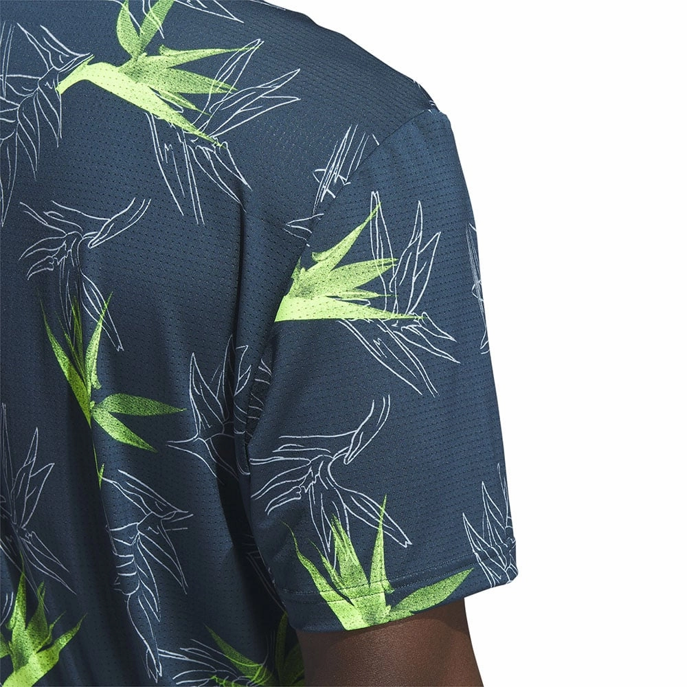 adidas Oasis Mesh Polo Shirt - Arctic Night Soft Material