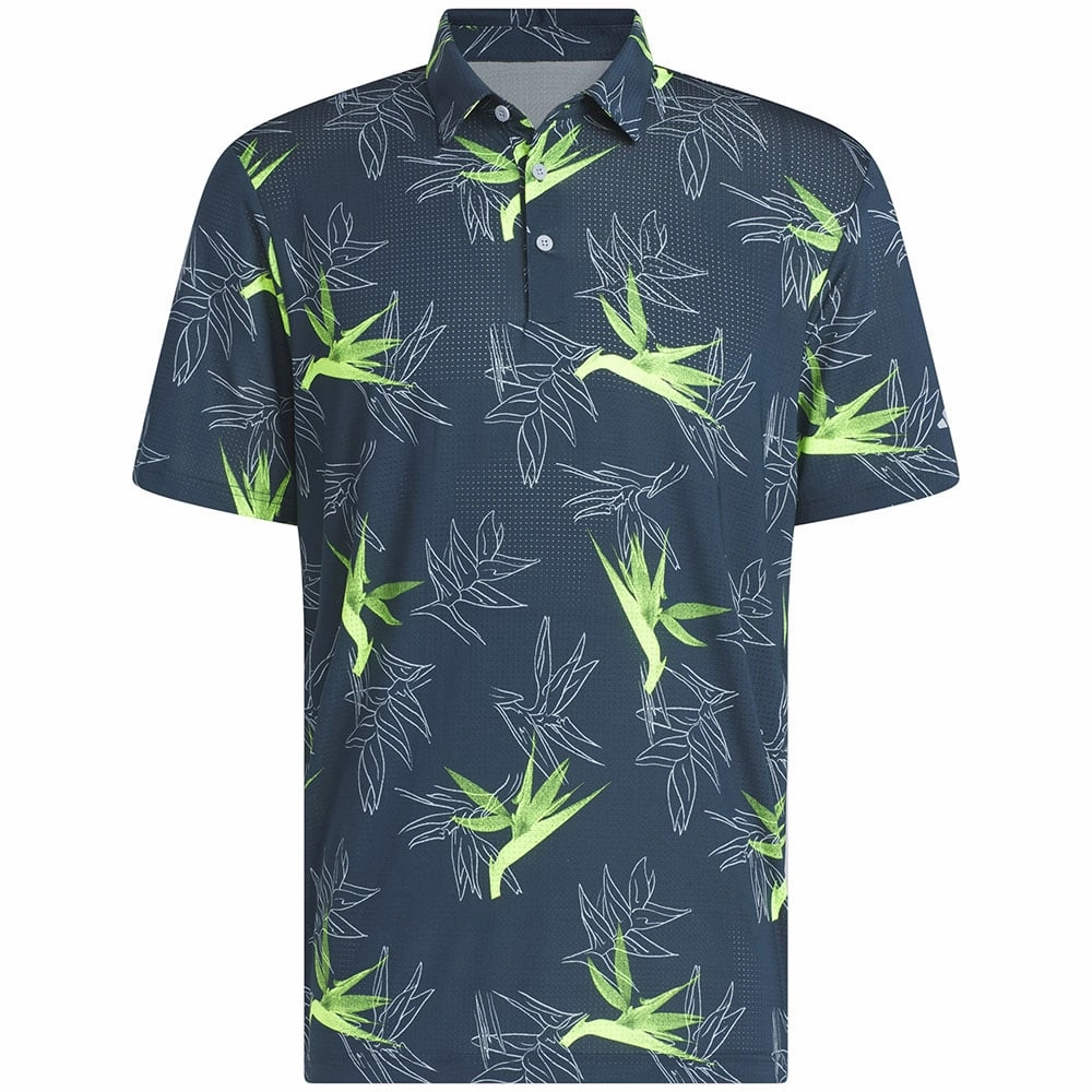 adidas Oasis Mesh Polo Shirt - Arctic Night Relax Outfit