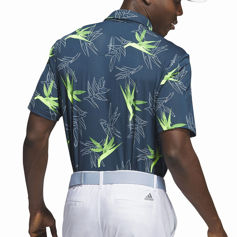 Daily Casual High-Quality Cotton adidas Oasis Mesh Polo Shirt - Arctic Night
