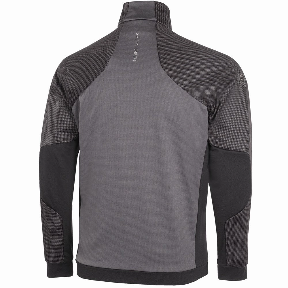 Galvin Green Donald Insula Full Zip Pullover - Forged Iron/Black City Fit kids
