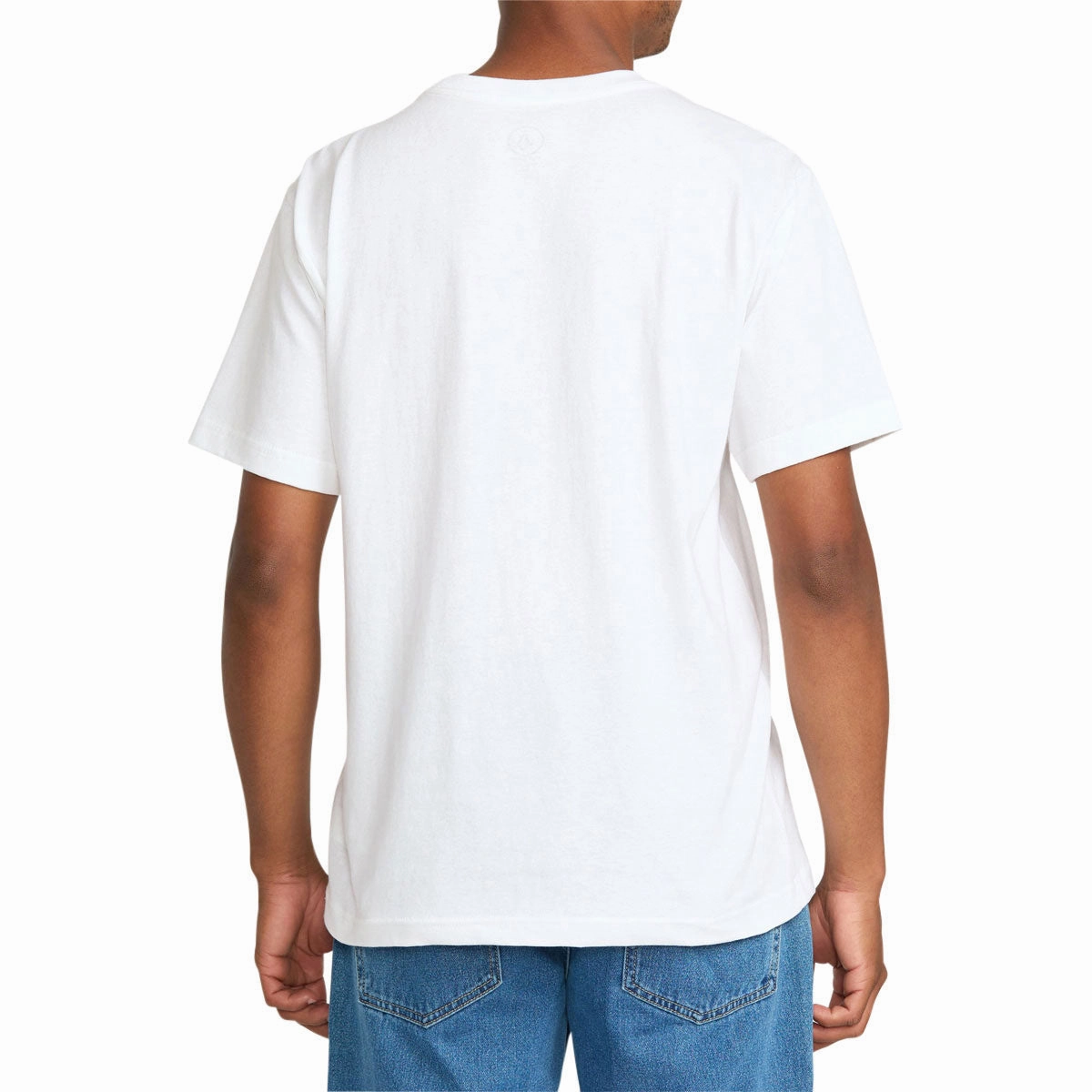 Volcom Talons Pocket T-Shirt - White Relaxed Comfort Wear MultiPly Fabric