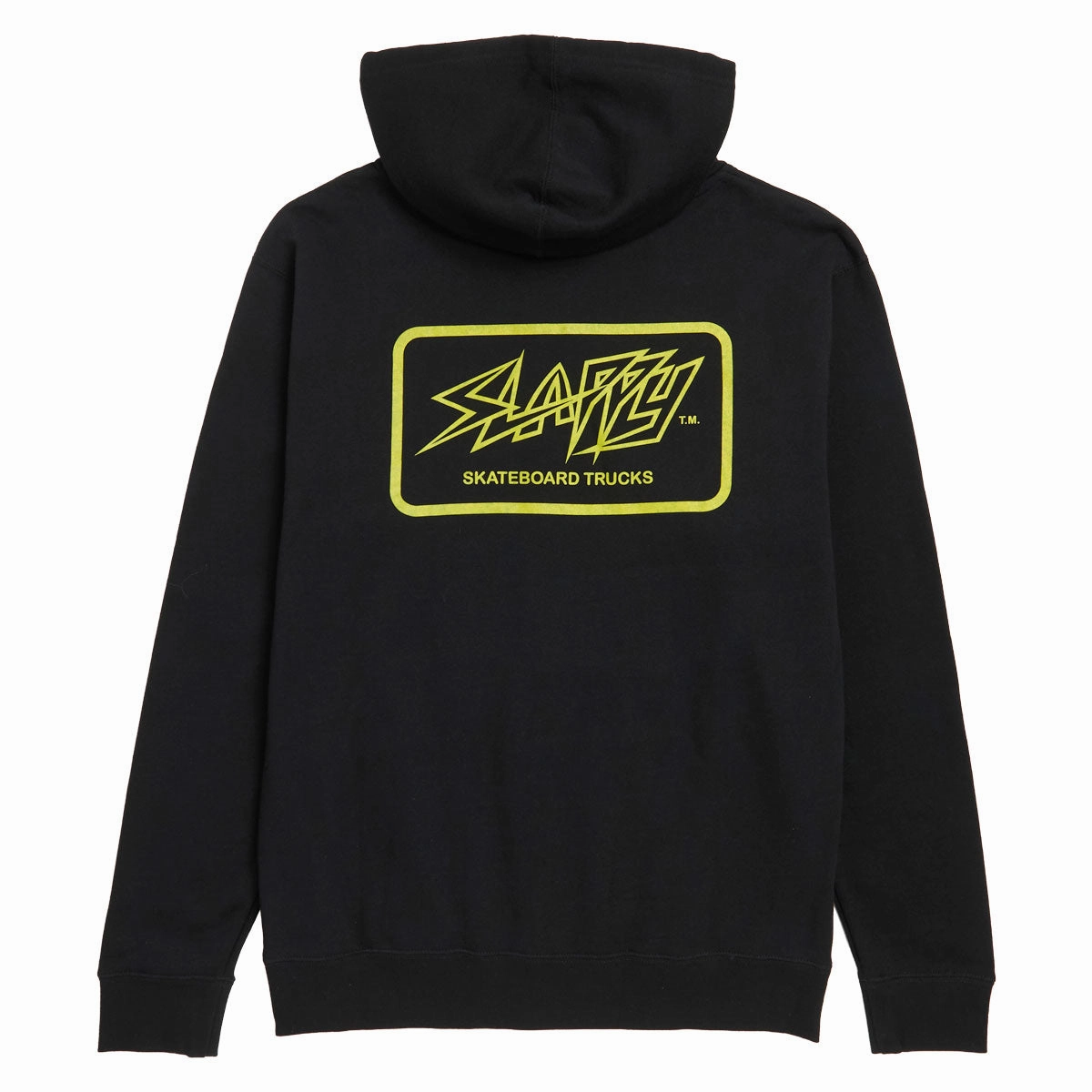 Slappy Throwback Zip Up Hoodie - Black Smart Casual warm-toned
