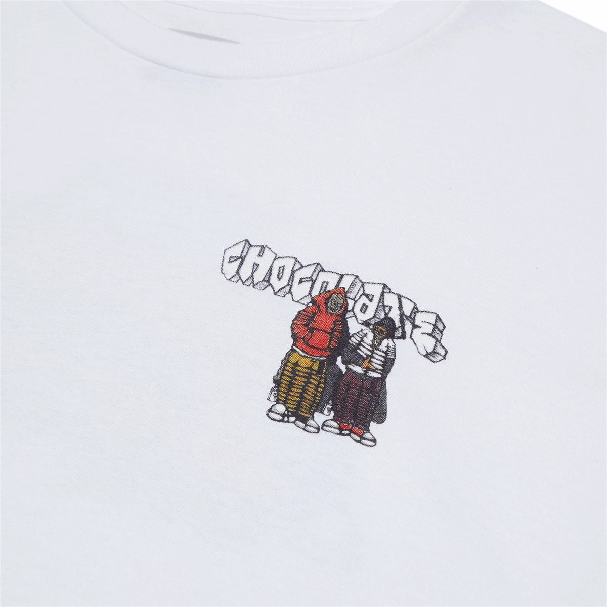 Chocolate Fiends Long Sleeve T-Shirt - White LowImpact Manufacturing