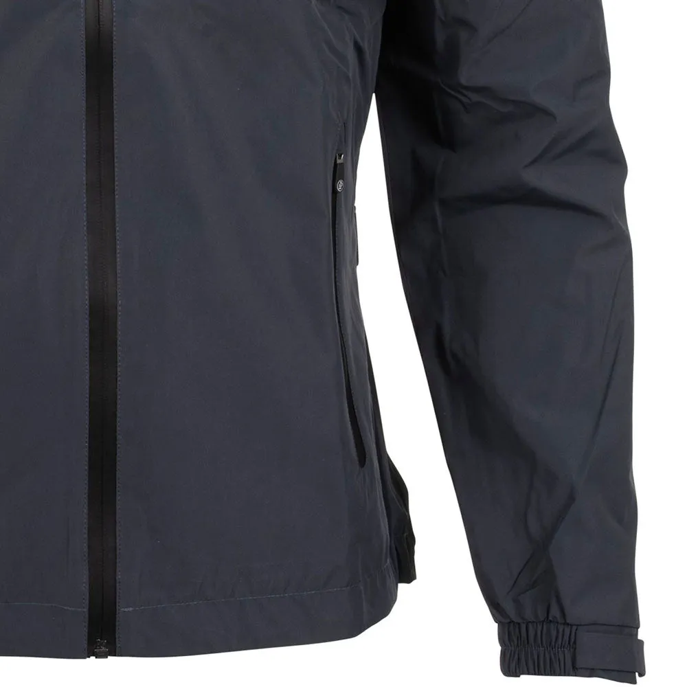 Layered Drape Modern City Outfit ProQuip Aquatec Waterproof Jacket - Charcoal/Black