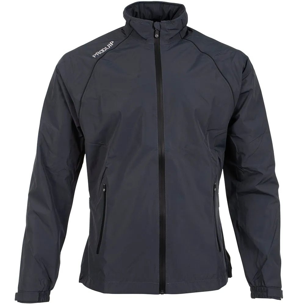 ProQuip Aquatec Waterproof Jacket - Charcoal/Black Compression Fit Design