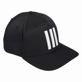adidas 3 Stripe Tour Hat - Black Day-to-Day Essential