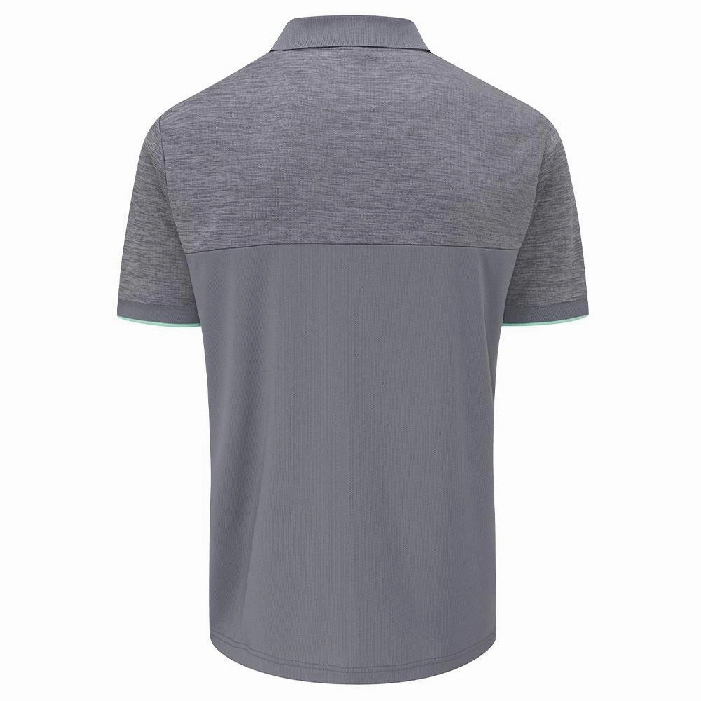 Stuburt Shipley Polo Shirt - Storm Marl QuickDry Material Cozy and Light
