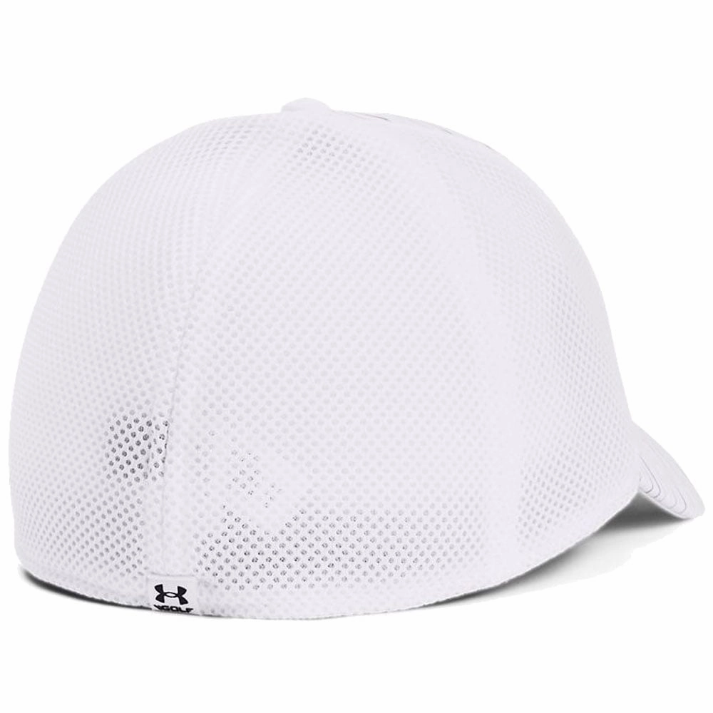 Simple Fit Sleek Style Under Armour Iso-Chill Driver Mesh Cap - White/Black