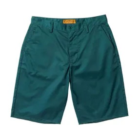 Gothic style Anti-Hero Hecho Por Skate Shorts - Dark Green