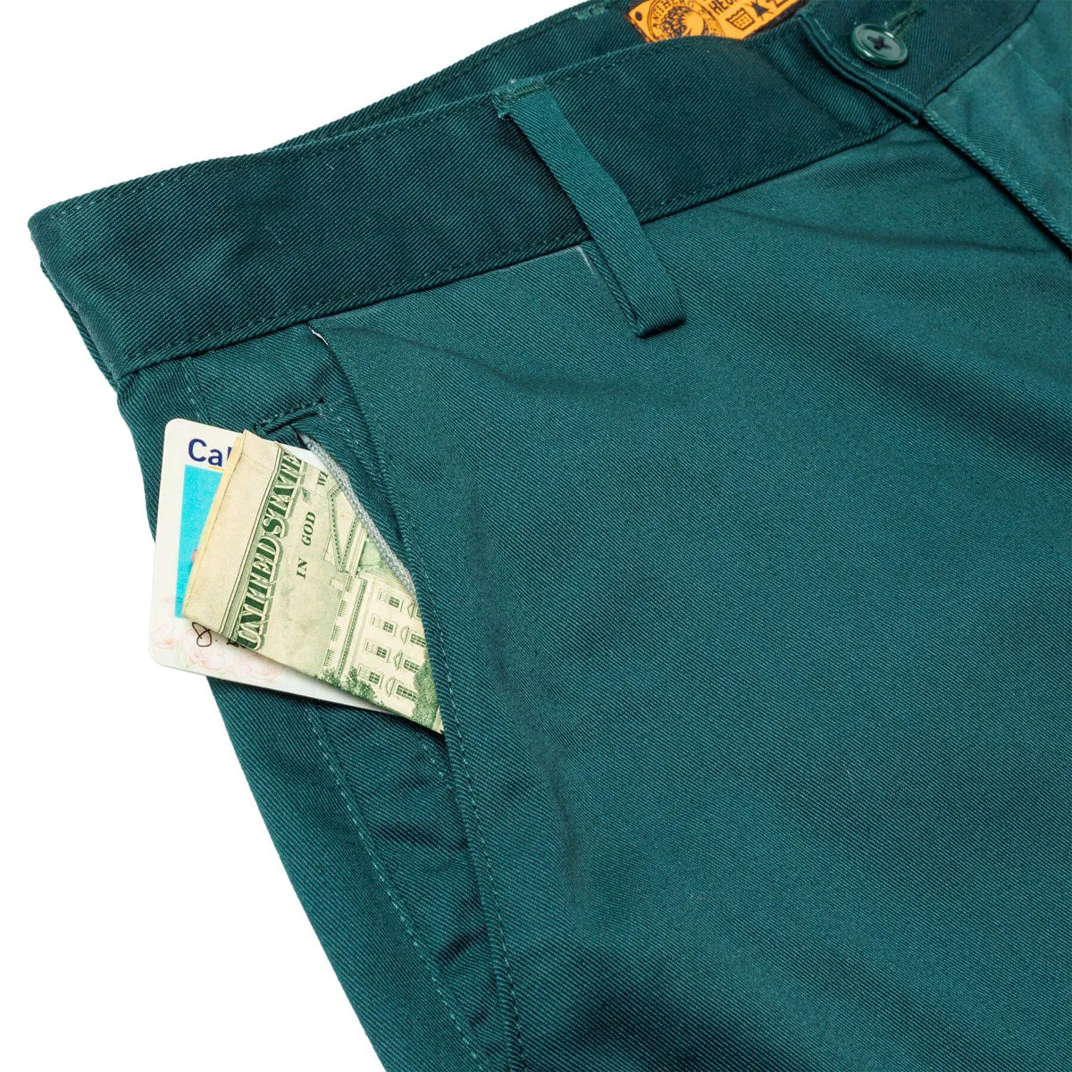 Anti-Hero Hecho Por Skate Shorts - Dark Green concert outfit