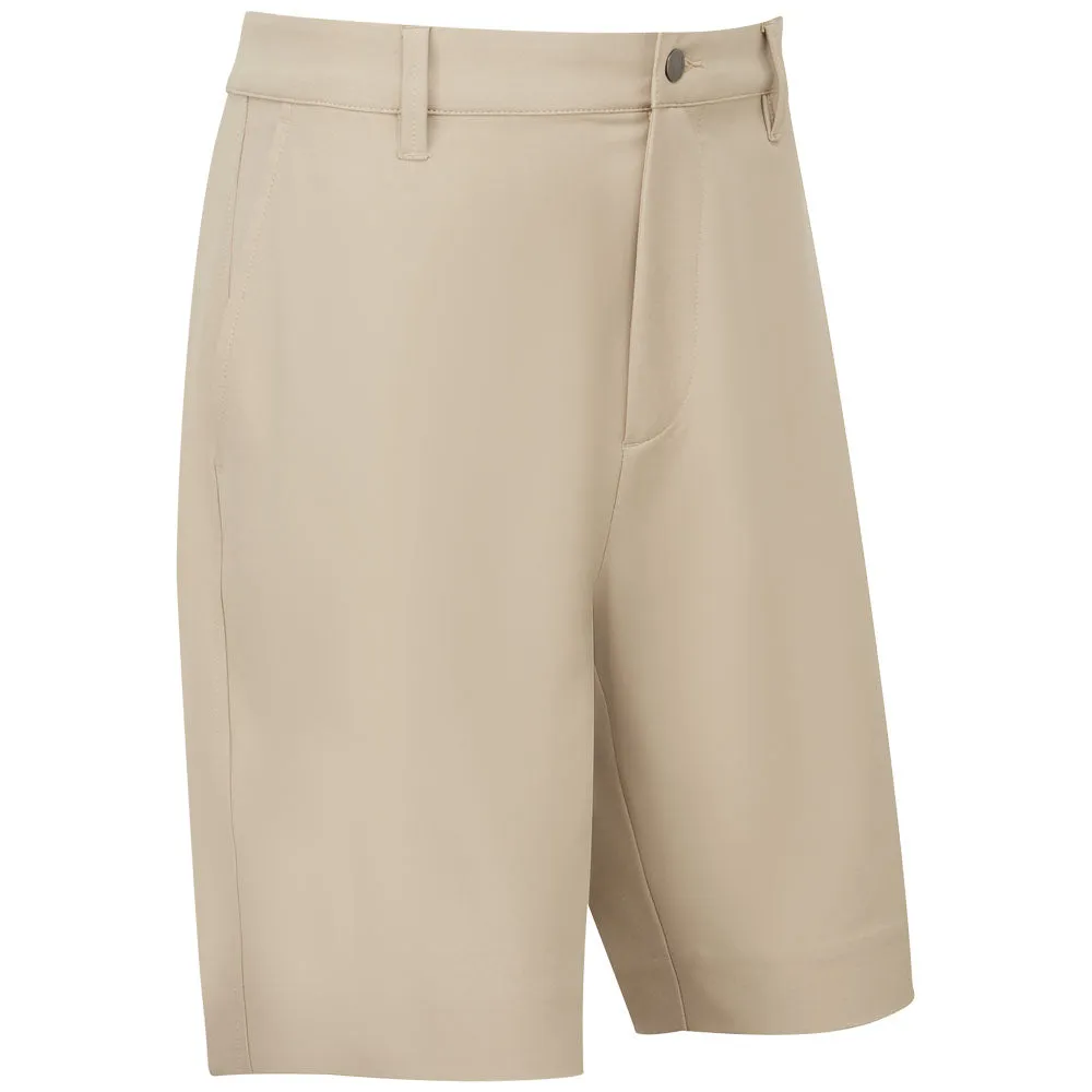 Lightweight Material FootJoy Performance Taper Fit Shorts - Khaki