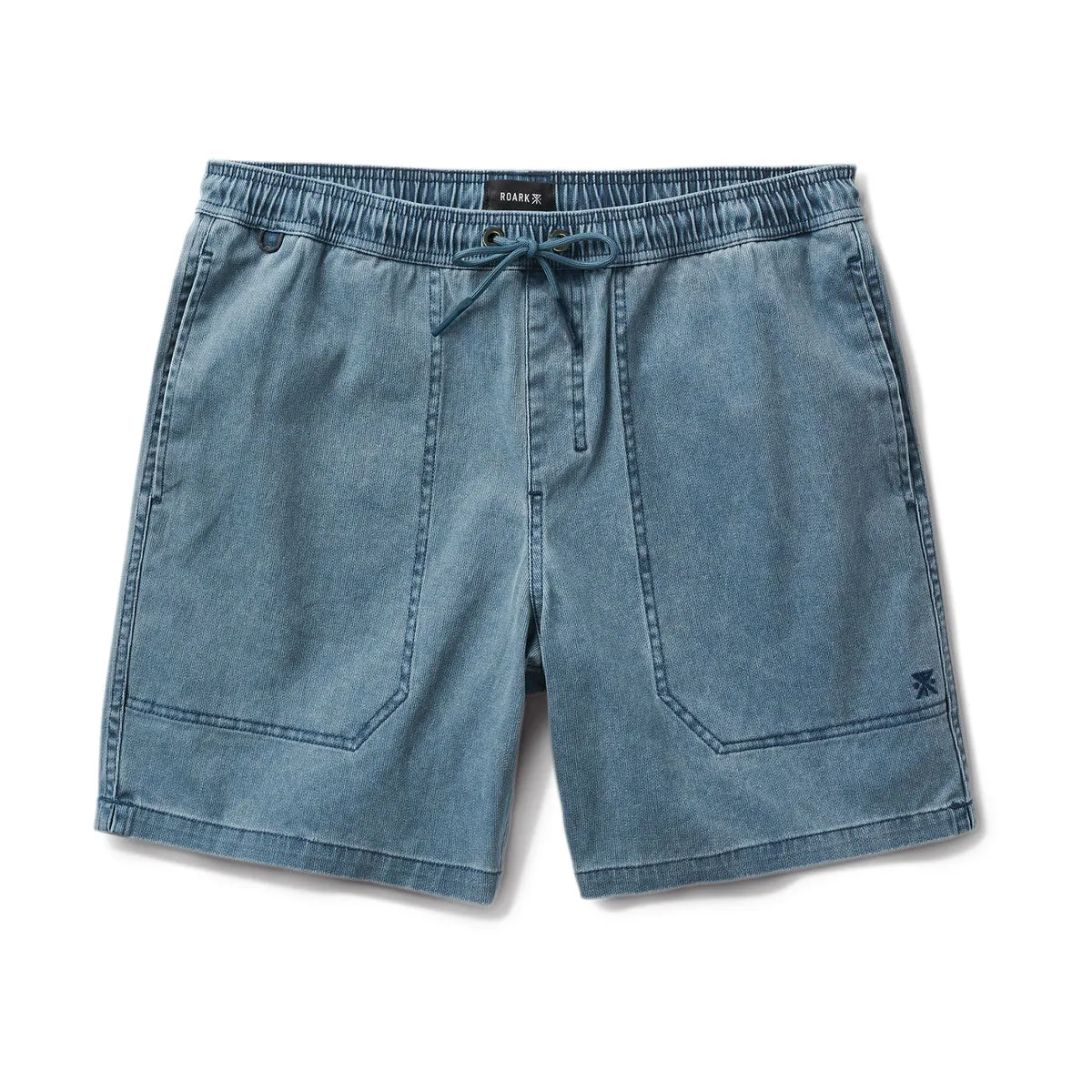 Roark Made To Fade Shorts - Washed Navy Active Layers WrinkleFreeFabric
