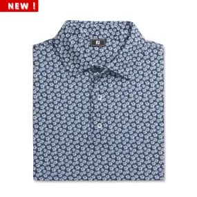 Relaxed Wear FootJoy Mens Floral Print Polo