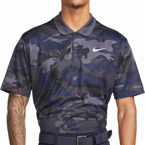 Nike Dri-FIT Victory  Camo Polo Shirt - Gridiron/Gridiron/White Active Trend Recycled Polyester Thread