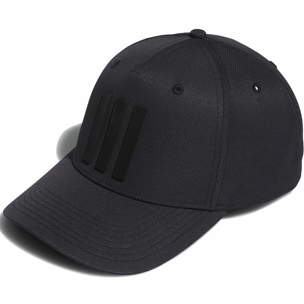 Everyday Pick Ultra Soft adidas Tour 3 Stripe Cap - Black