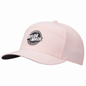 Unisex Design TaylorMade Lifestyle Horizon Snapback Cap - Pink