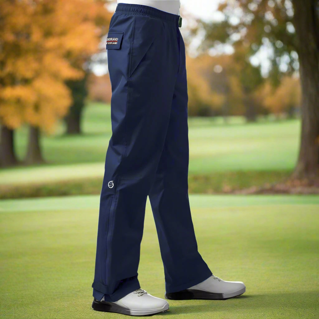 Sunderland Quebec Waterproof Golf Trousers - Navy