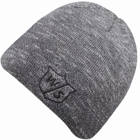 Fashion Week Style Nature Escape Wilson Eco Skull Beanie - Grey