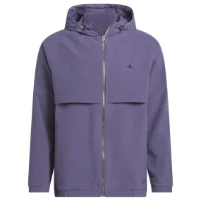 adidas Go-to Full-Zip Windbreaker - Preloved Violet Seamless Shoulder Design
