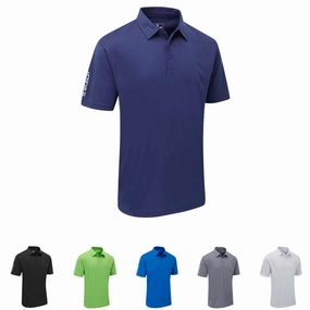 Stuburt Sport Tech Golf Polo Shirt timeless Reinforced Shoulder Stitching