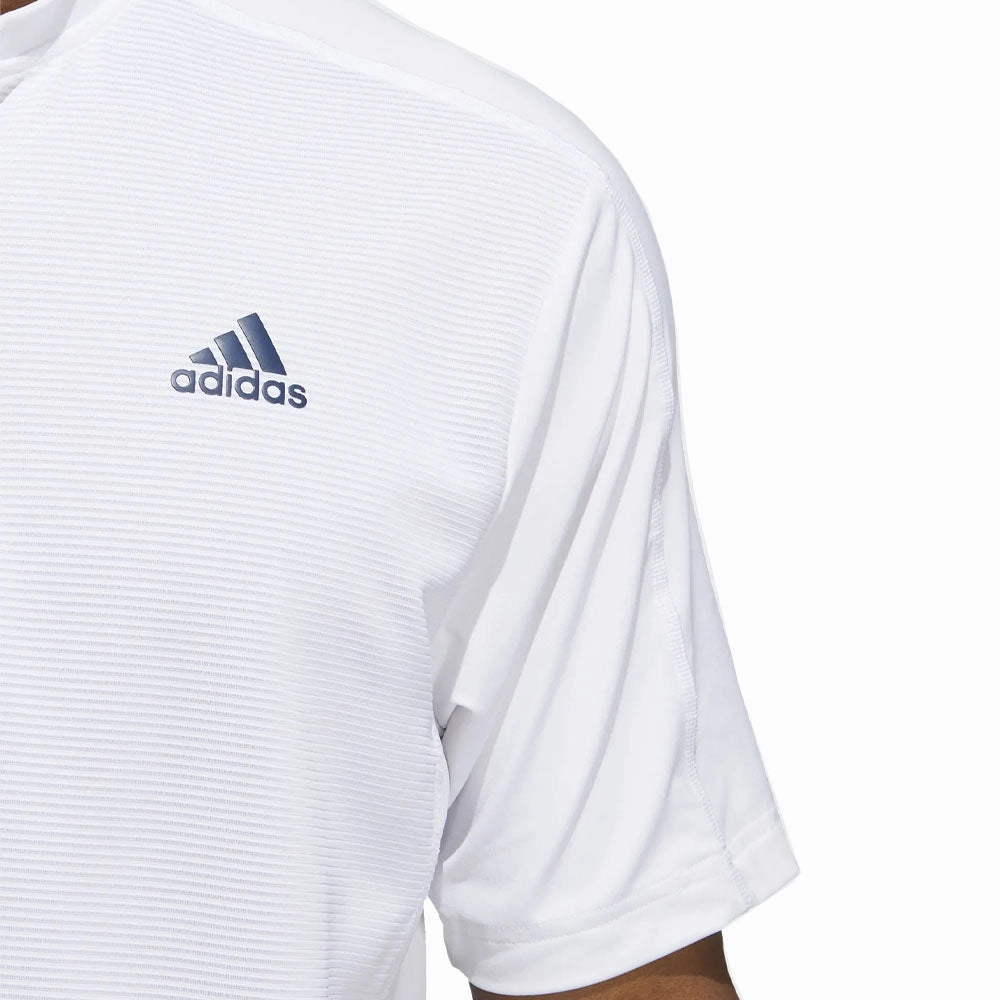 Minimal Fashion All-Season Comfort Wear adidas Sport Collar Polo Shirt - White