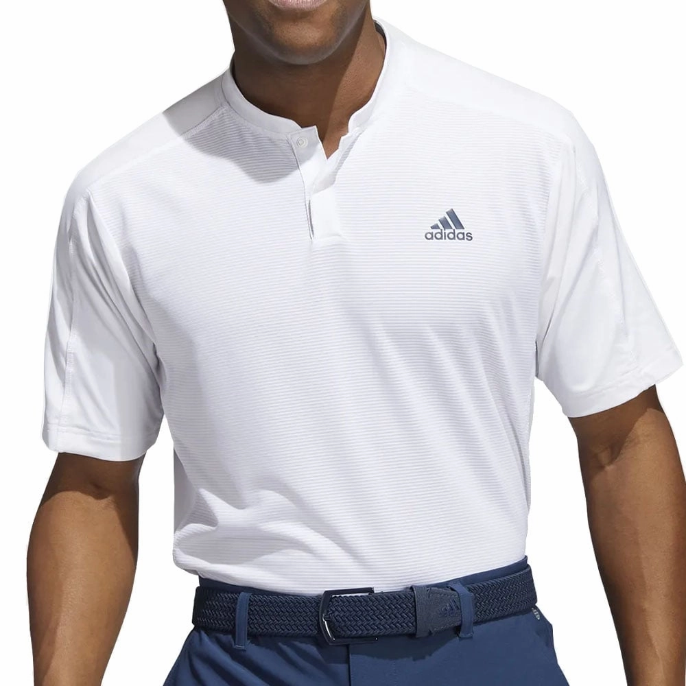 adidas Sport Collar Polo Shirt - White No Fade Technology