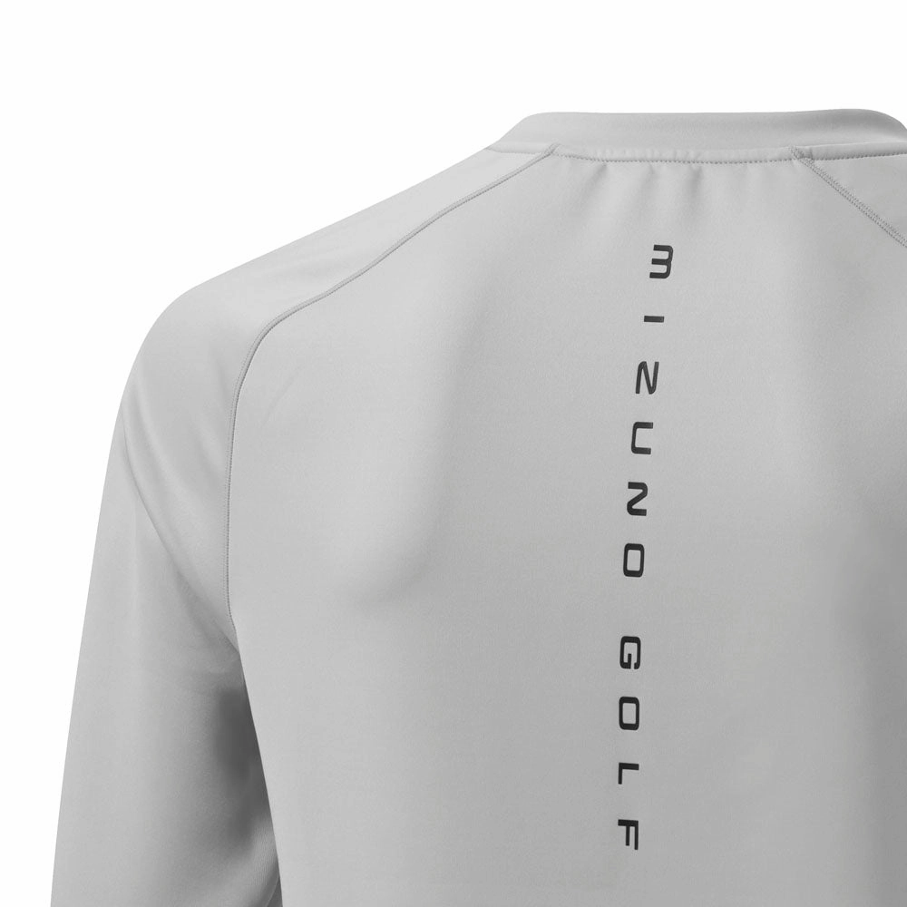 Mizuno G-Style Crewneck - Grey Cold Protection Fashionable Look