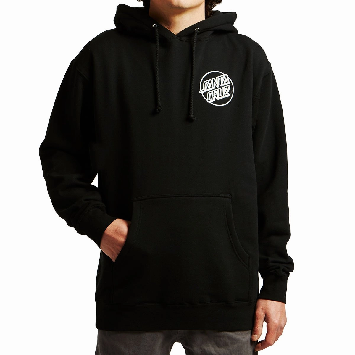 Functional Fashion Urban Spirit Santa Cruz Opus Dot Pullover Hoodie - Black/White