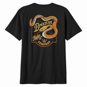 Brixton Rothwell Tailored T-Shirt - Black Casual Day Wear