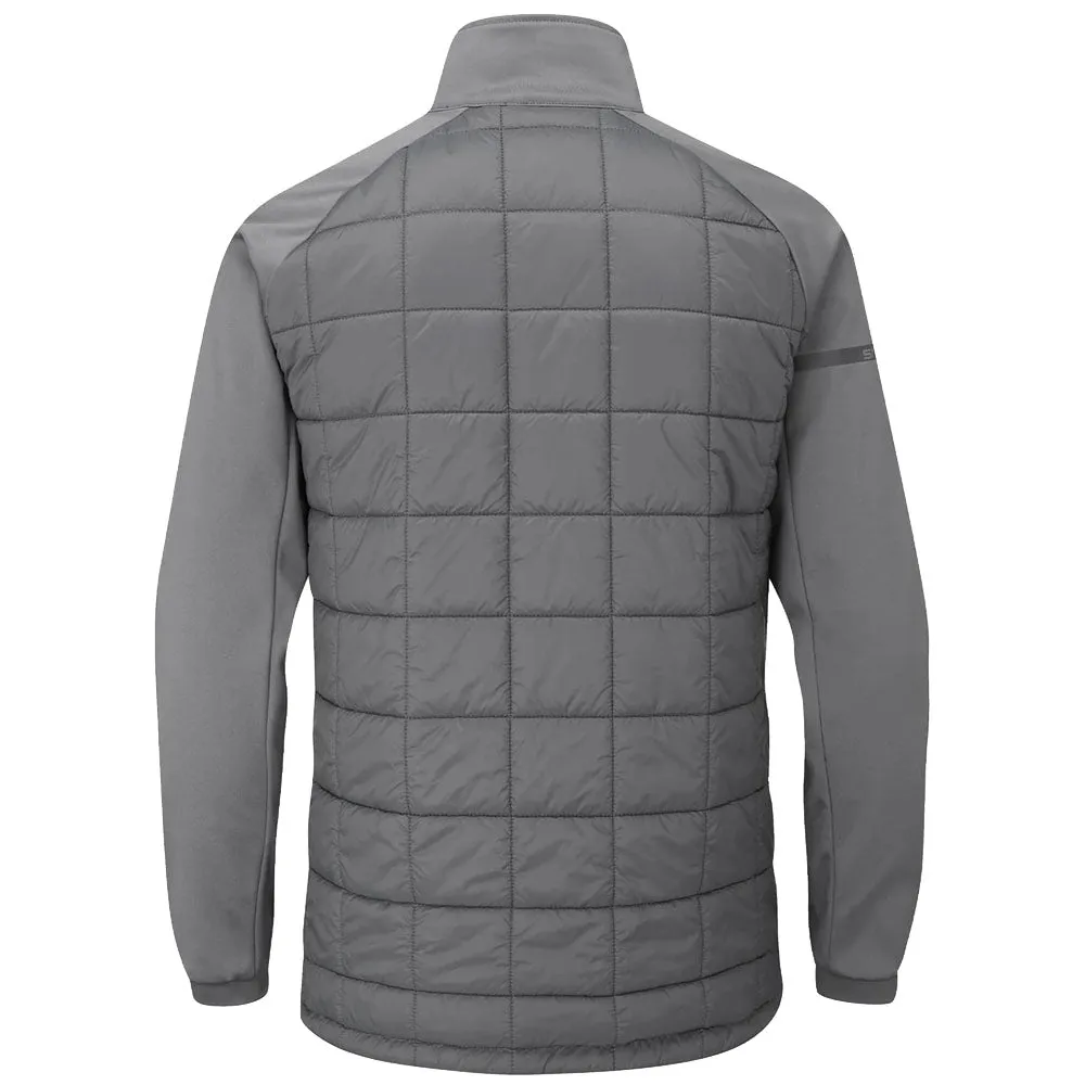 Double Layered Fabric Scratch Resistant Zippers Stuburt Evolution Padded Jacket - Slate Grey